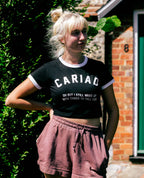 Cariad Baby Tee - Black