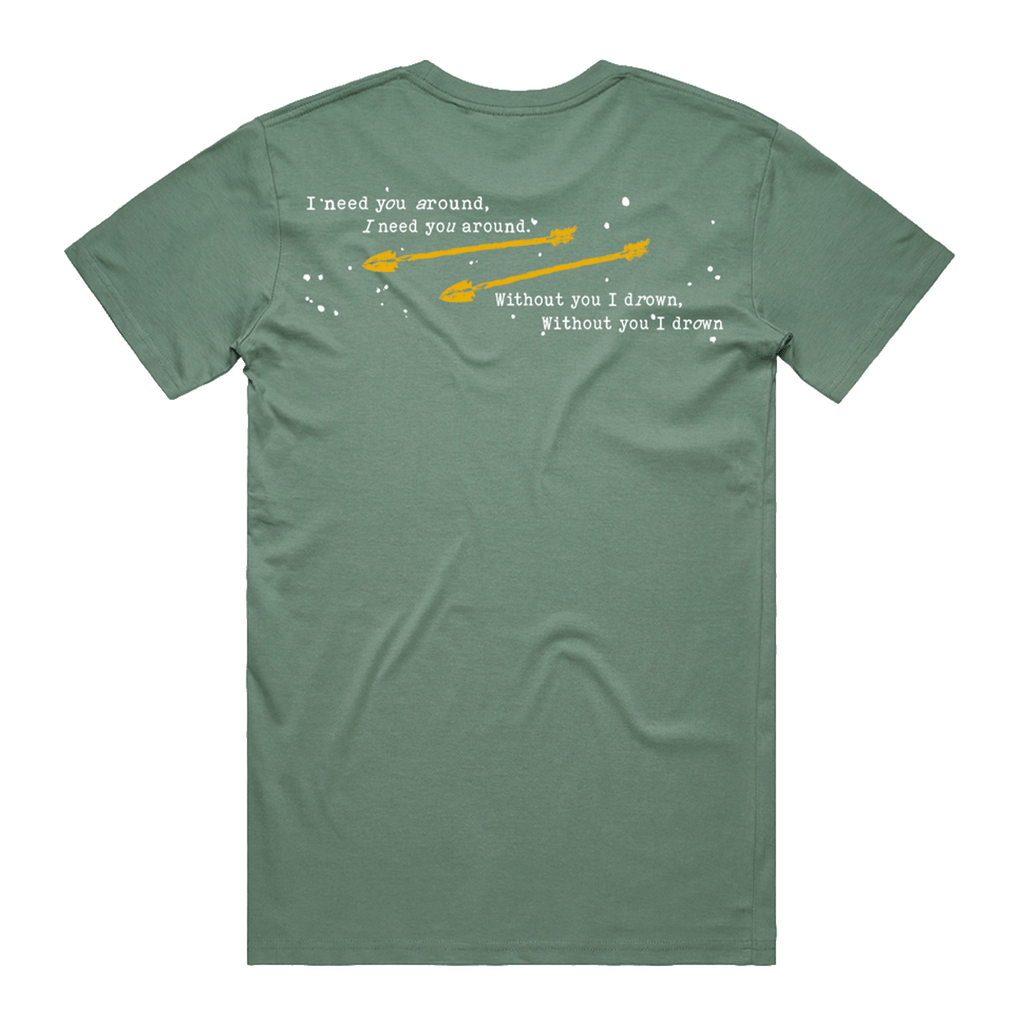 Patch Tee - Sage