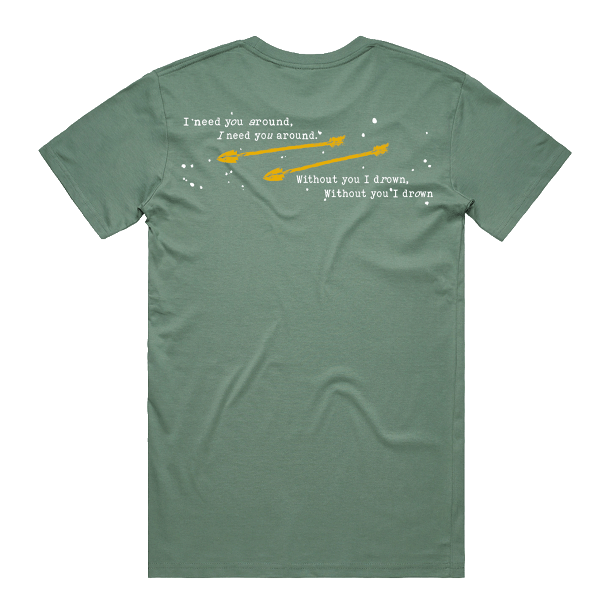 Patch Tee - Sage
