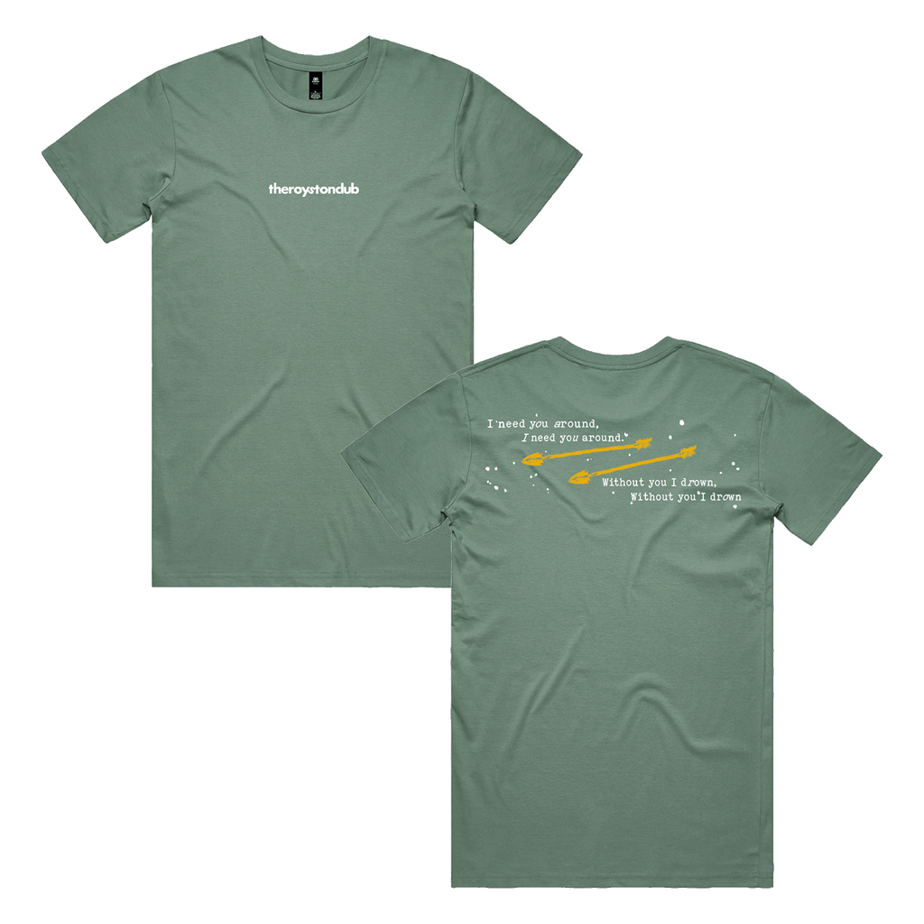 Patch Tee - Sage