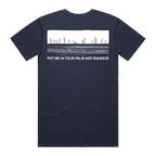 Shivers Tee - Midnight Blue