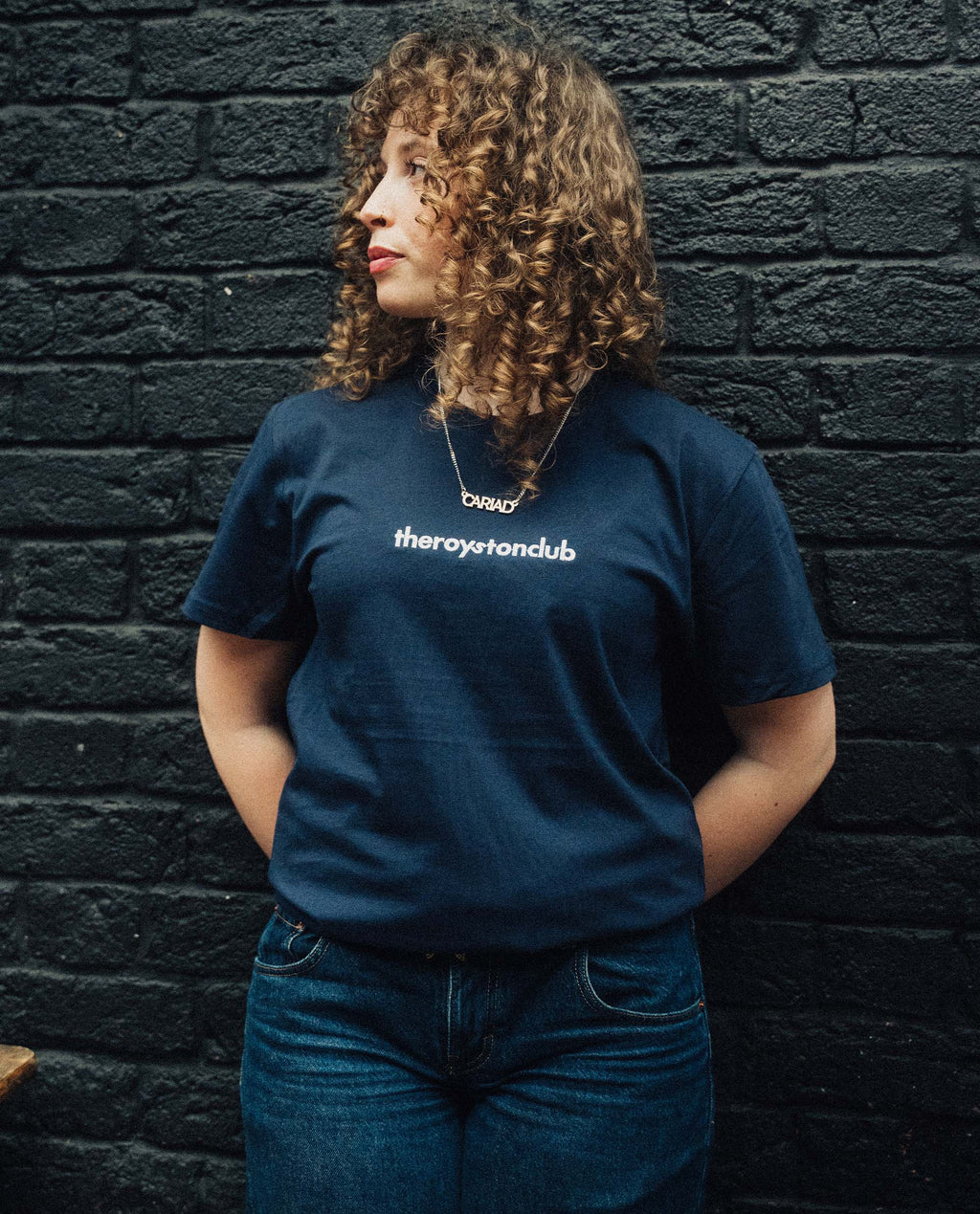 Shivers Tee - Midnight Blue