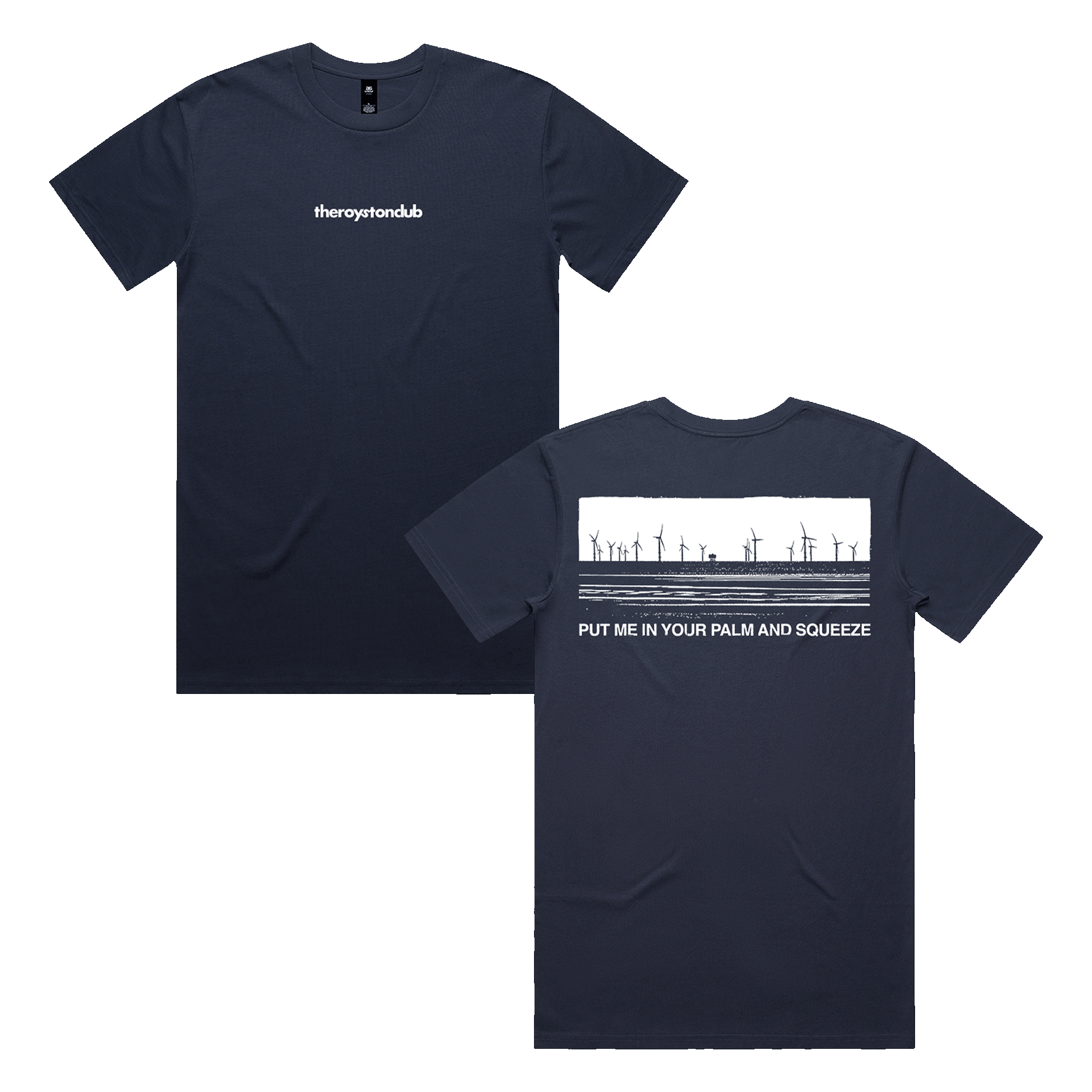 Shivers Tee - Midnight Blue