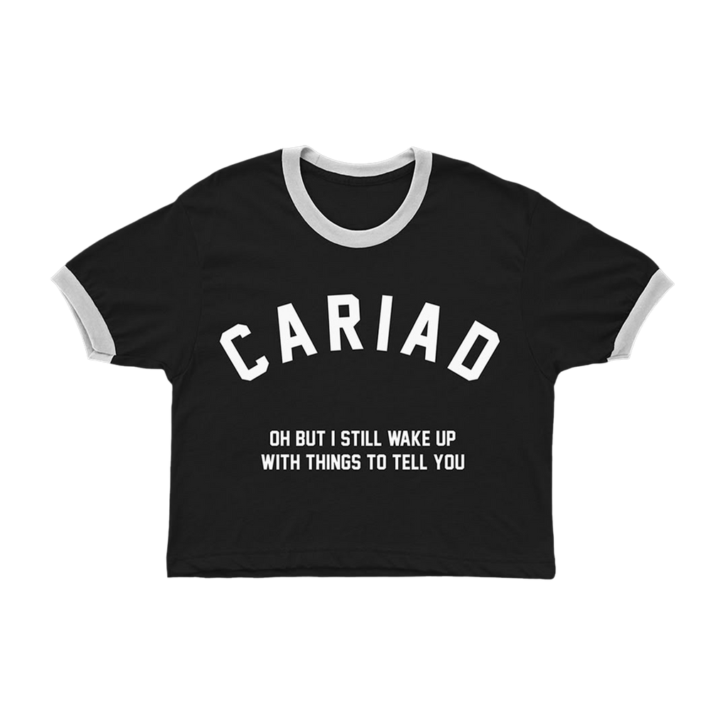 Cariad Baby Tee - Black