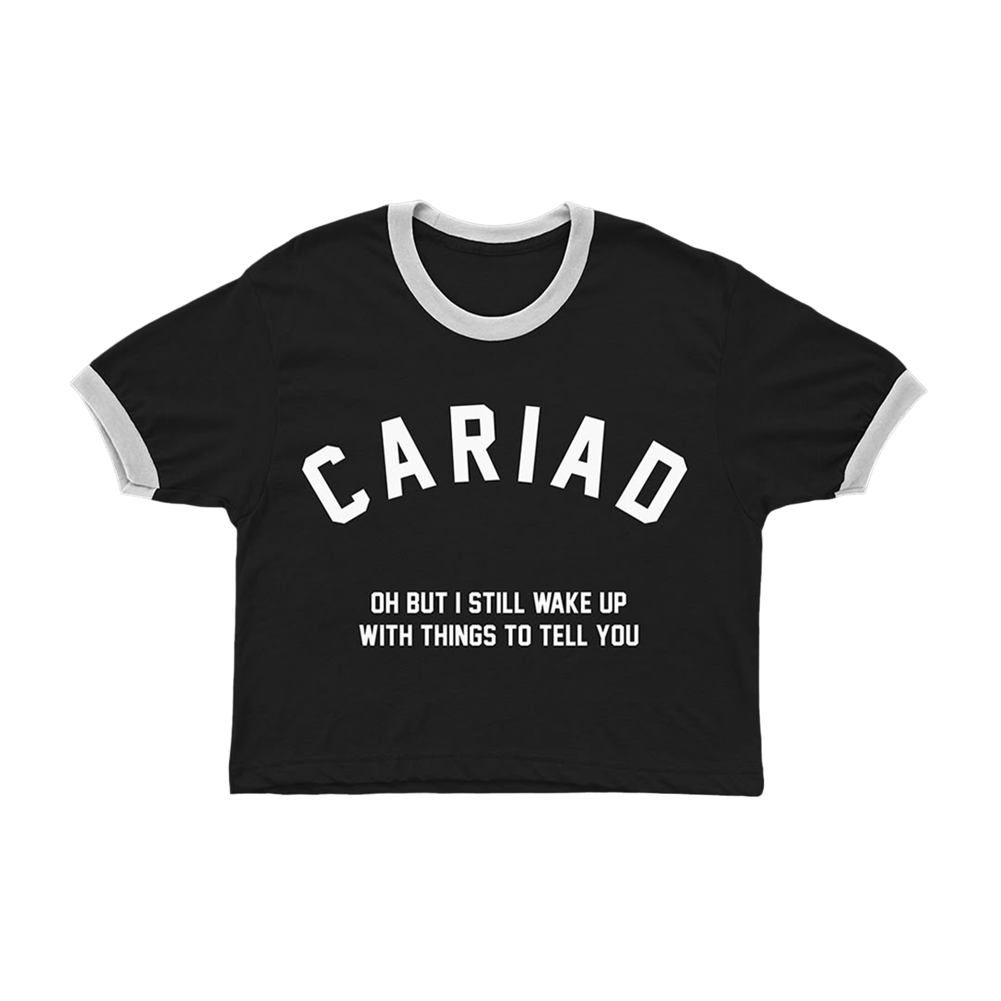 Cariad Baby Tee - Black