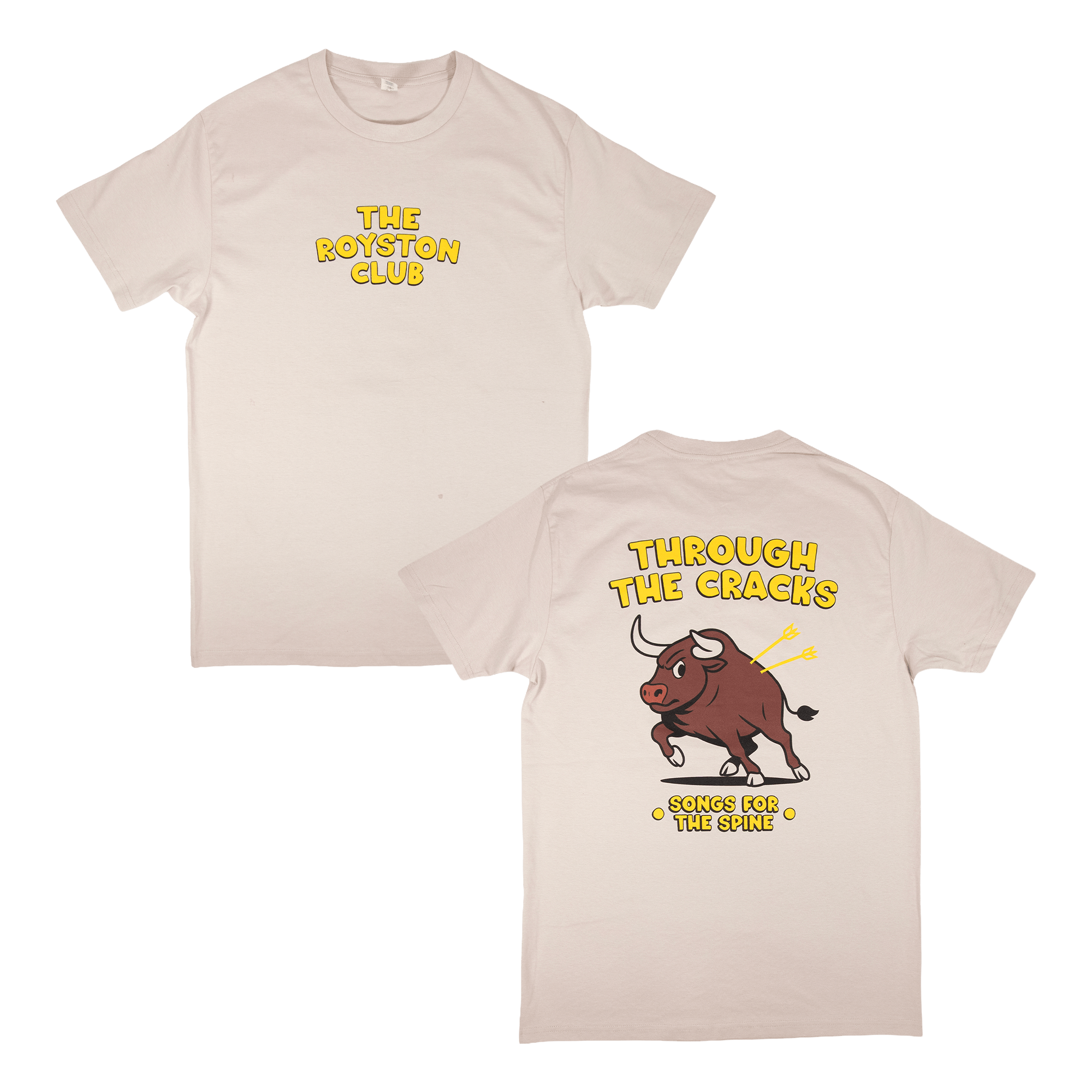 Bull Tee - Bone